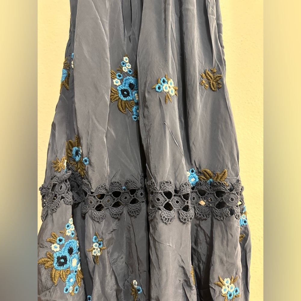 Free People Bali Santa Cruz Ruffle Dress, Medium - Picture 7 of 11